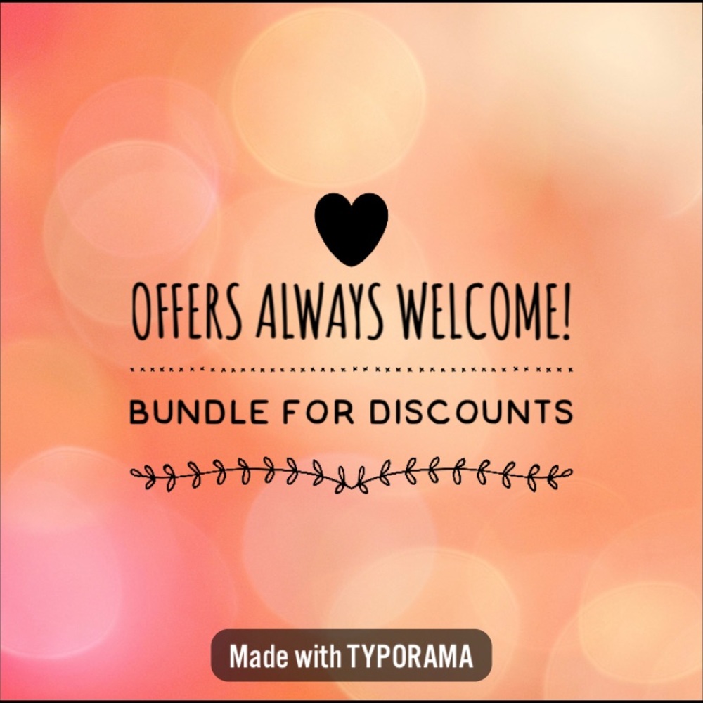 Offers Welcome!